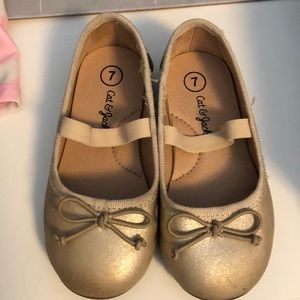 Toddler girls Champaign slip on shoes